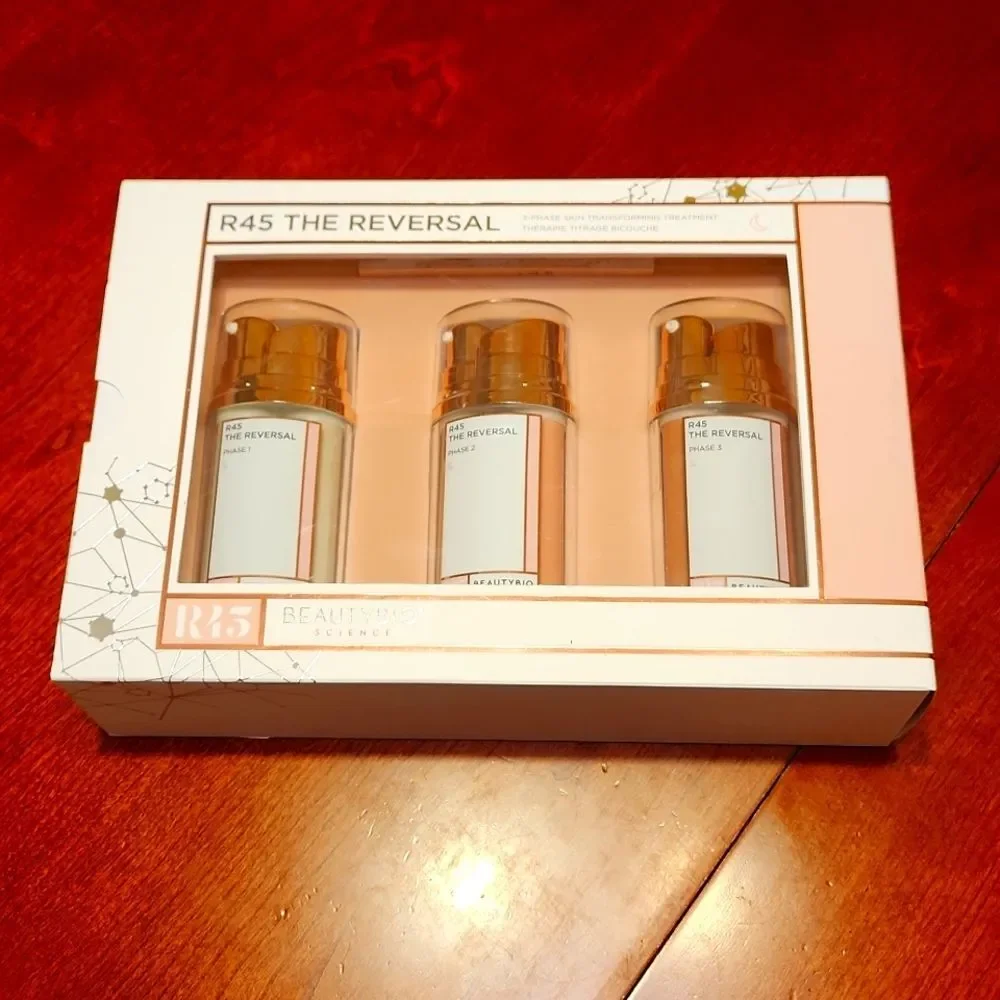 BeautyBio R45 The Reversal 3-Phase Skin Transforming Treatment NIB